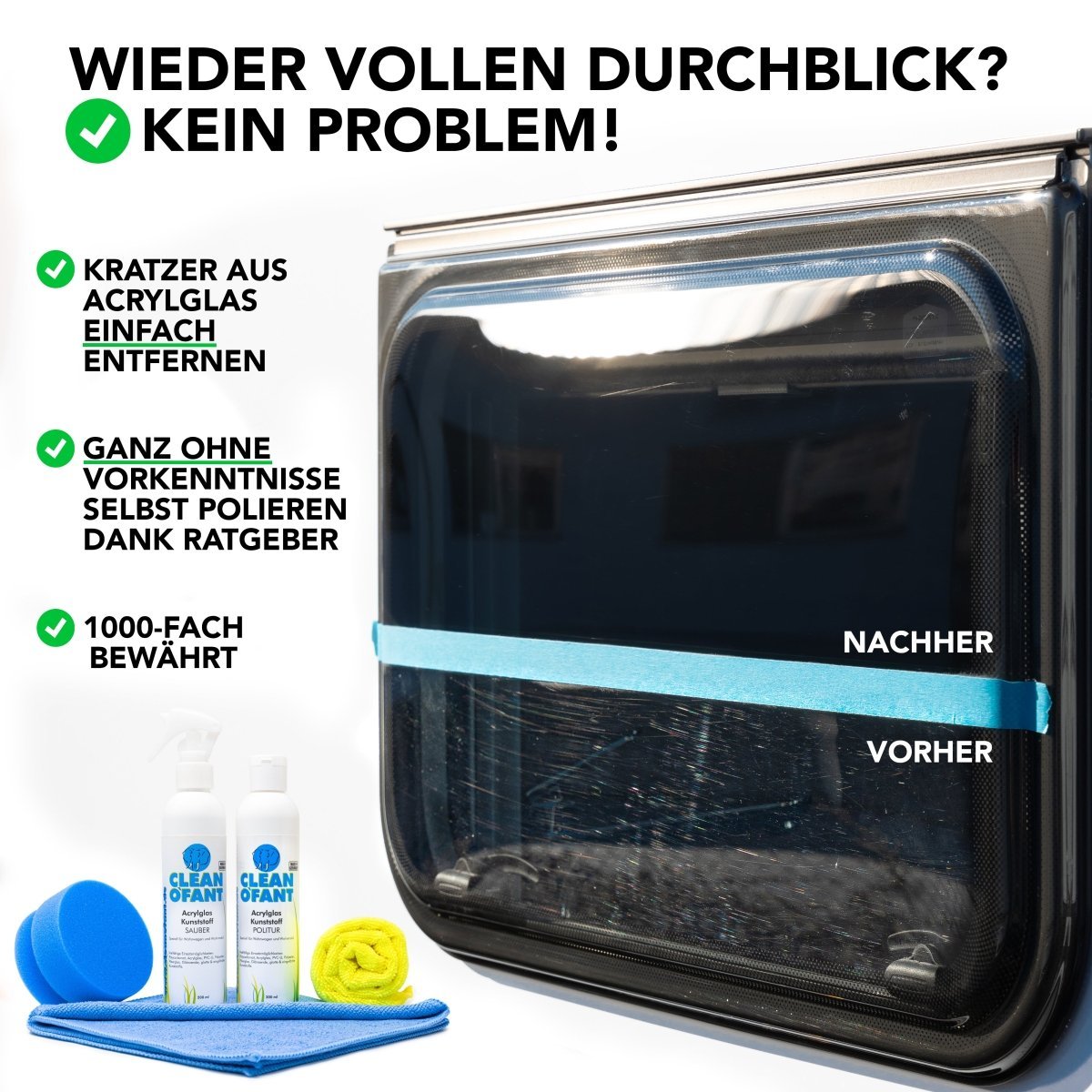 Kunststoff polieren - So gelingt’s - CLEANOFANT