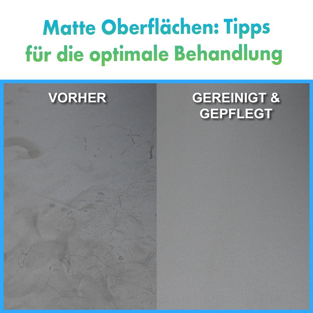 Reinigung & Pflege von matten Oberflächen: Tipps für die optimale Behandlung - CLEANOFANT