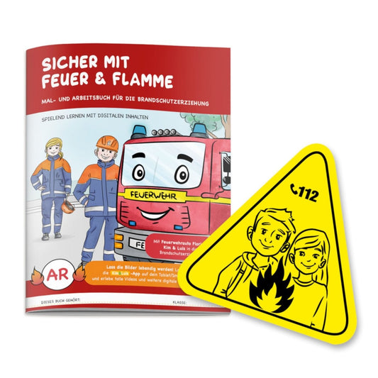 CLEANOFANT unterstützt Arbeitsbuch Brandschutzerziehung für Kinder - CLEANOFANT