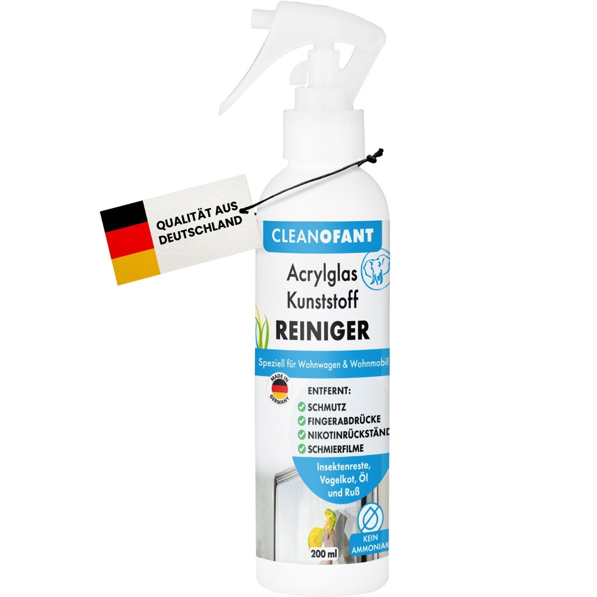 Acrylglas-Kunststoff-POLITUR & REINIGER Set - CLEANOFANT