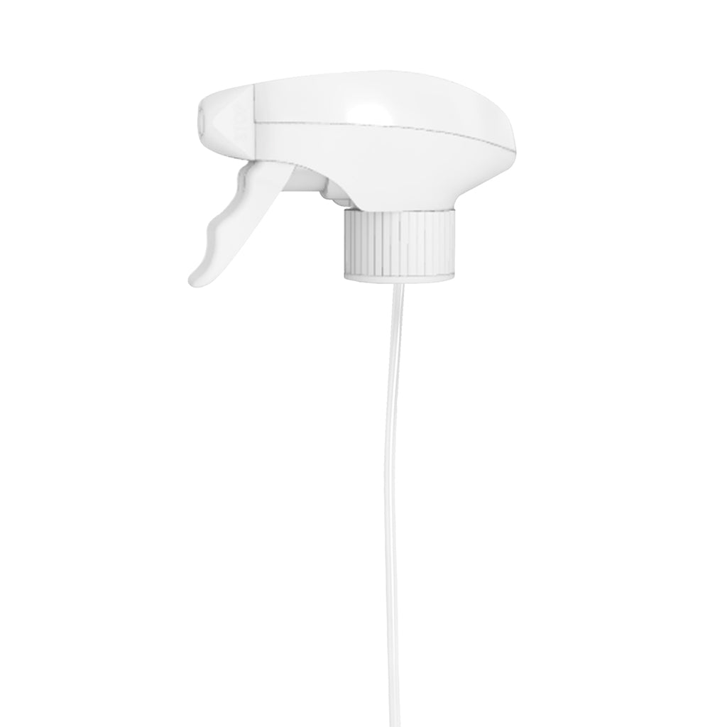 Sprühpistole Nr.2 / MAX / groß / weiß / Gewinde: 28/410 / Funktionen Spray (feiner Nebel) und Stop (verriegelt) - CLEANOFANT