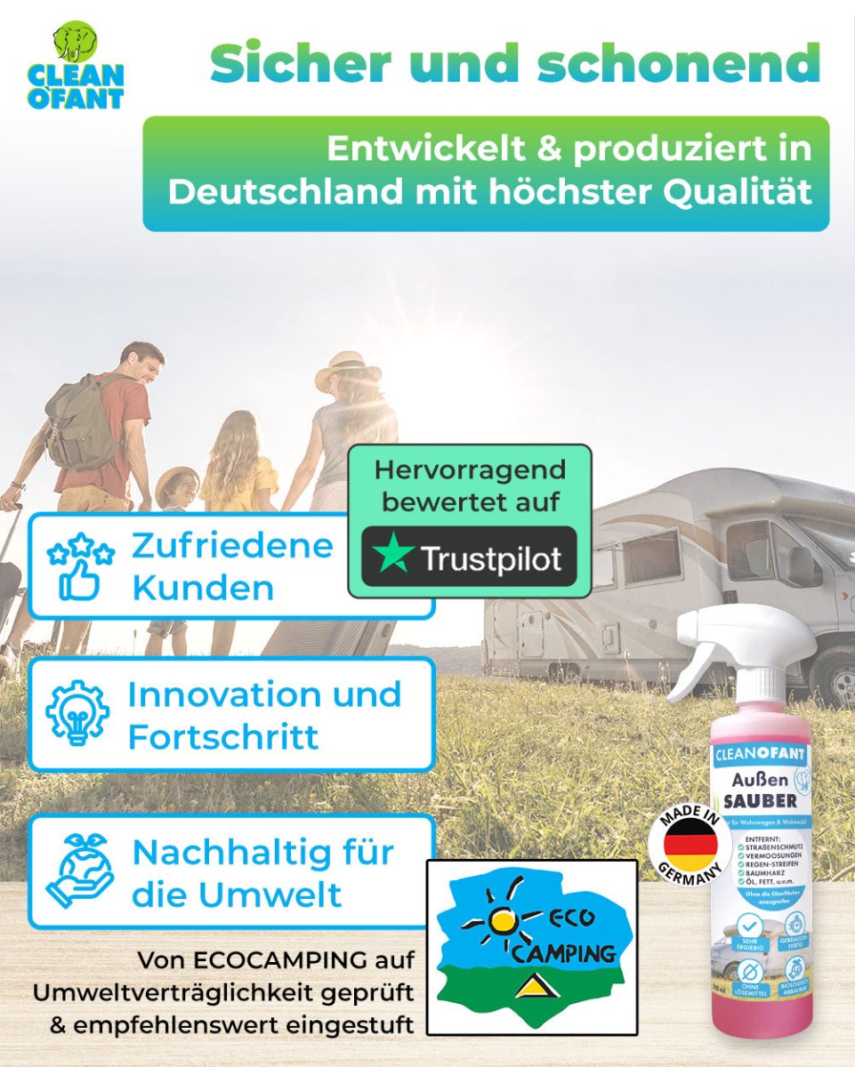 Set Außen - Bestandspflege S: starke Verschmutzung - CLEANOFANT