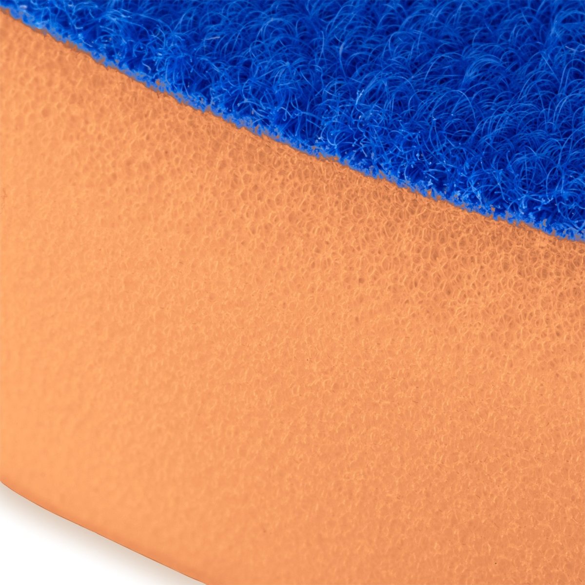 Polierschwamm abrasiv - retikuliert Orange 135 mm - 1 Stück - CLEANOFANT