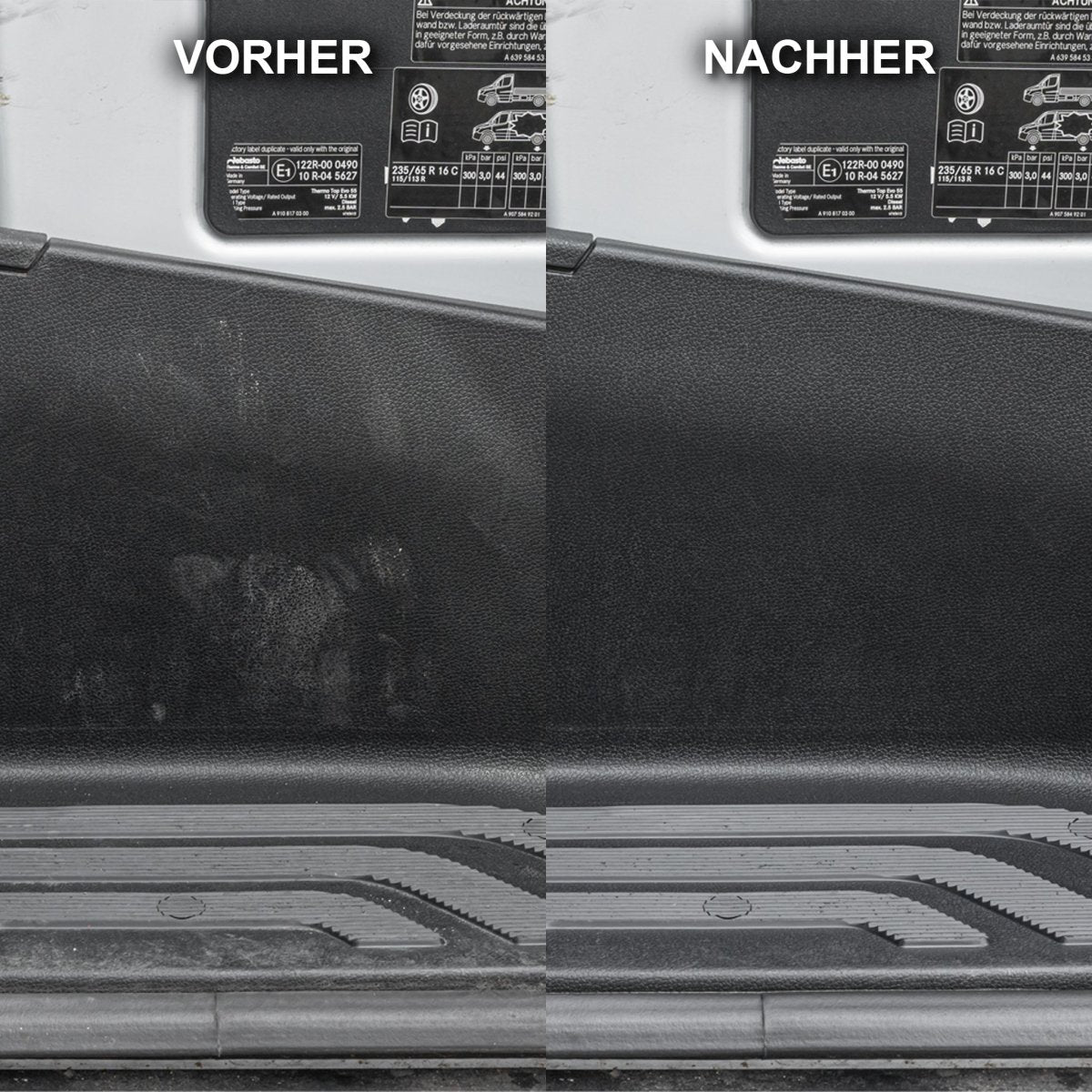 Universal - Innenreiniger Mikrobiologisch Allergiker - 500 ml entfernt Staub, Fette, leichte Öle, Kosmetik - Rückstände, Getränke - und Lebensmittelreste, Tierschmutz uvm. (Caravan / Wohnwagen / Wohnmobil) - CLEANOFANT