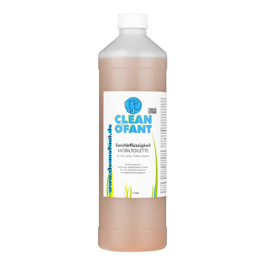 Sanitärflüssigkeit Mobiltoilette - 1 Liter - CLEANOFANT