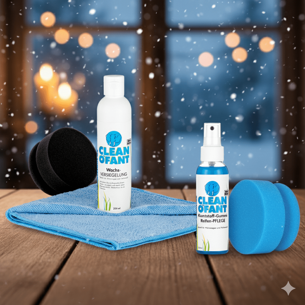 Winter - Pflege Set – Wachs und Kunststoffpflege für Wohnmobil und Wohnwagen - CLEANOFANT