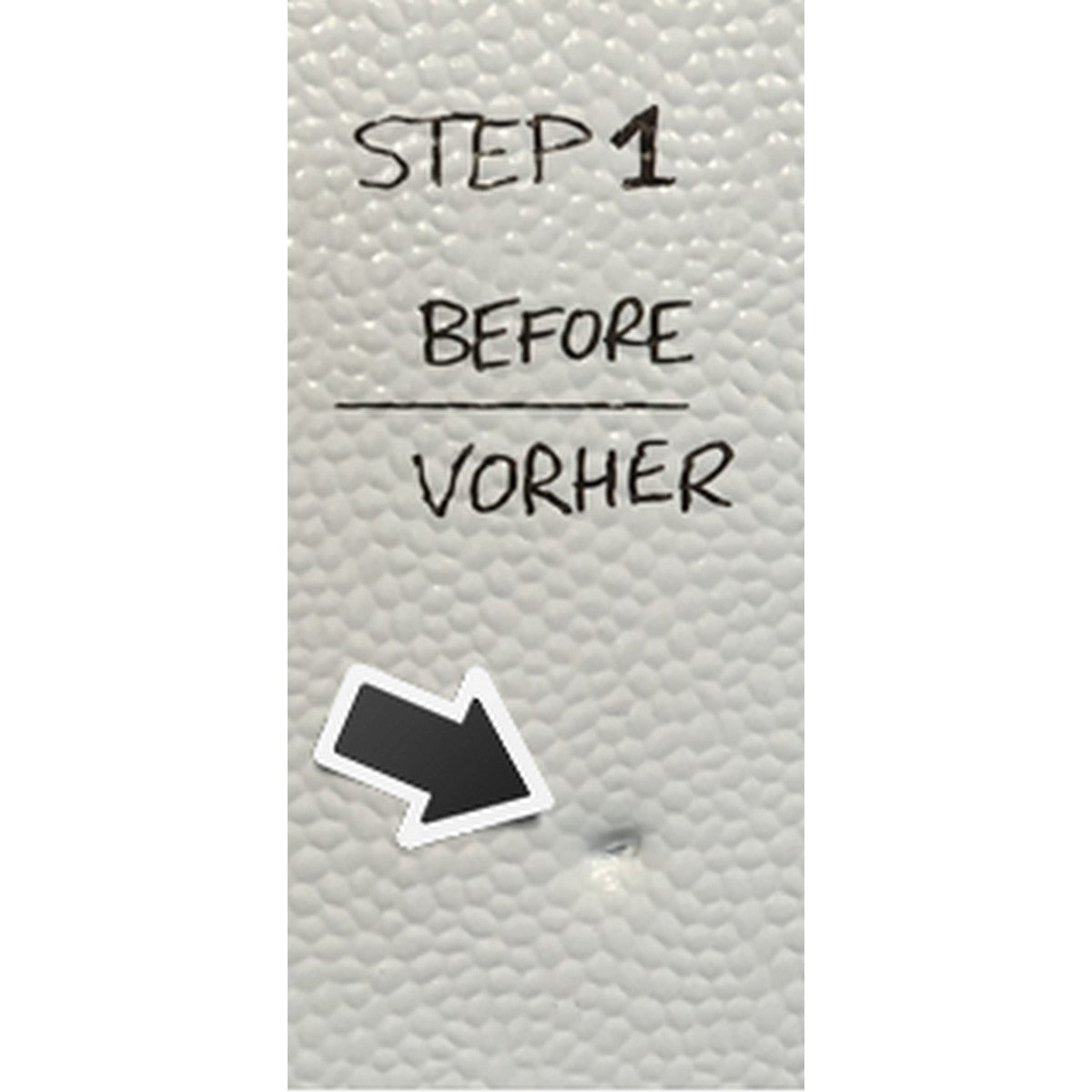 HBC System Wohnwagenreparatur Caravanreparatur Wohnmobilreparatur System E1 - Vorher HBC 00.513