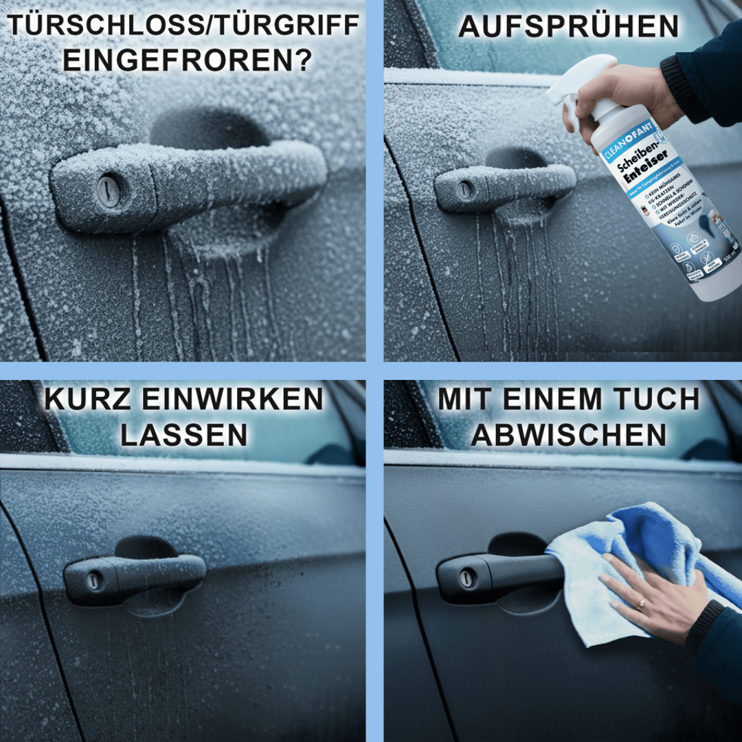 CLEANOFANT Scheiben - ENTEISER Spray - 500 ml - CLEANOFANT
