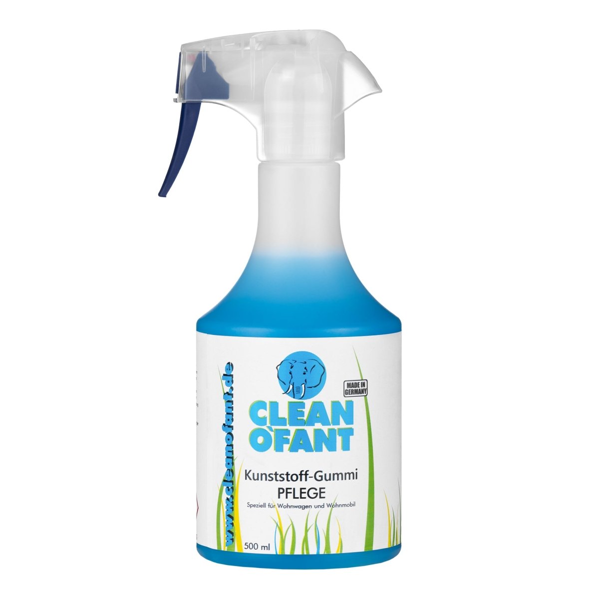 Kunststoff+Gummi-PFLEGE (außen) - 500 ml - CLEANOFANT