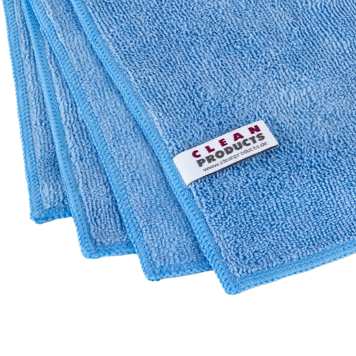 Set 5 Stück MICRO Poliertuch BLAU MAXI + Mikrofaser-WASCHMITTEL - CLEANOFANT