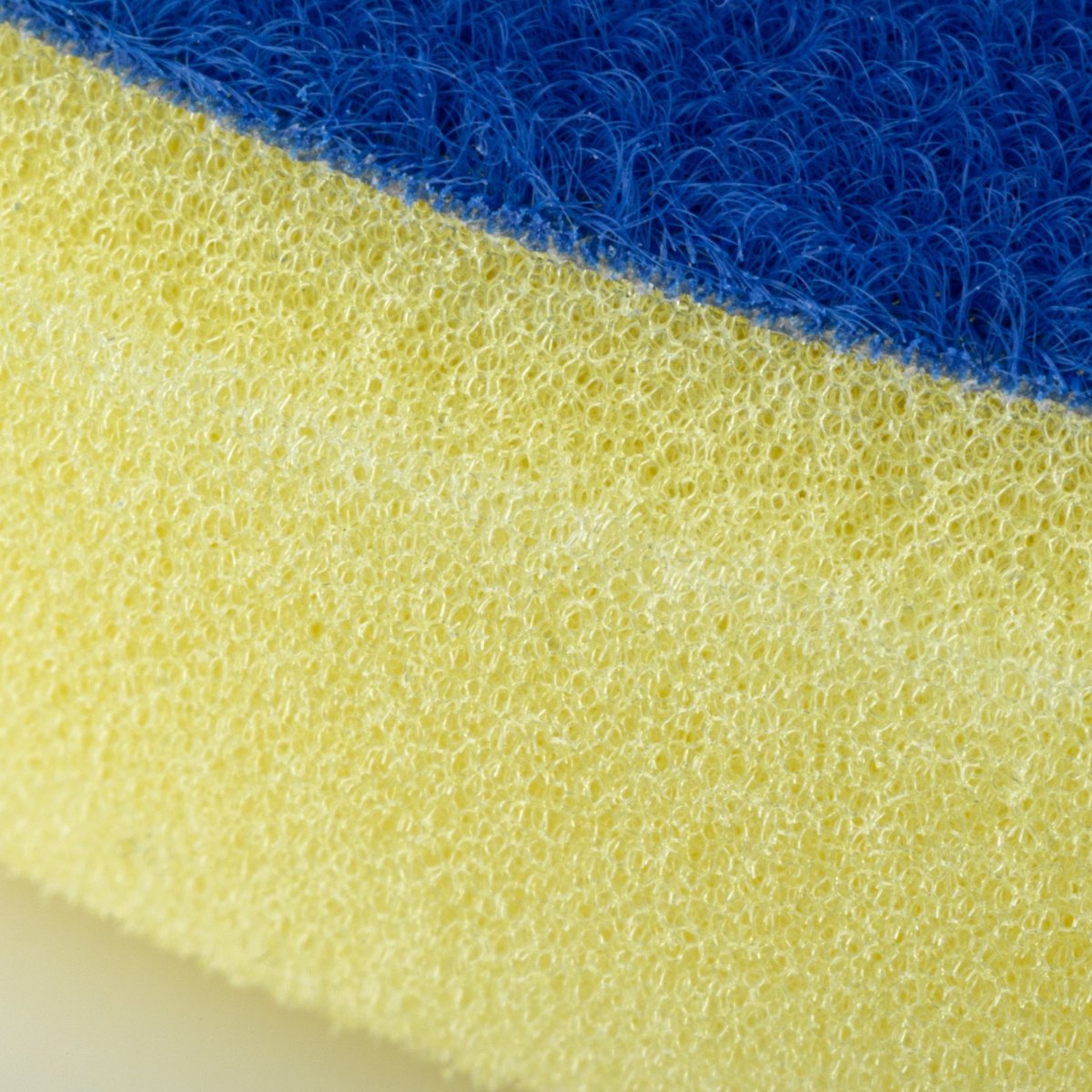 Polierschwamm medium-retikuliert Gelb 135 mm - 1 Stück - CLEANOFANT