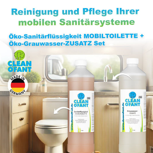 Alles, was Sie über Sanitärflüssigkeit für Campingtoiletten & Grauwassertank-Zusatz wissen müssen - CLEANOFANT