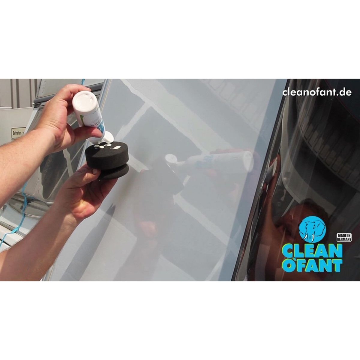 Videos zur Außen Pflege von Wohnwagen, Wohnmobil, Caravan - CLEANOFANT