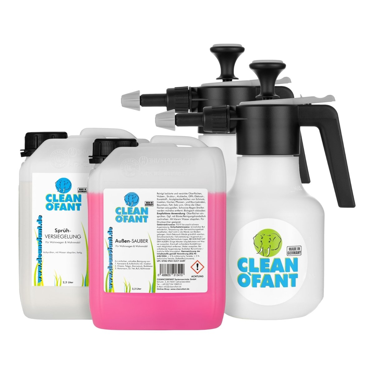 Reinigen und Versiegeln - CLEANOFANT