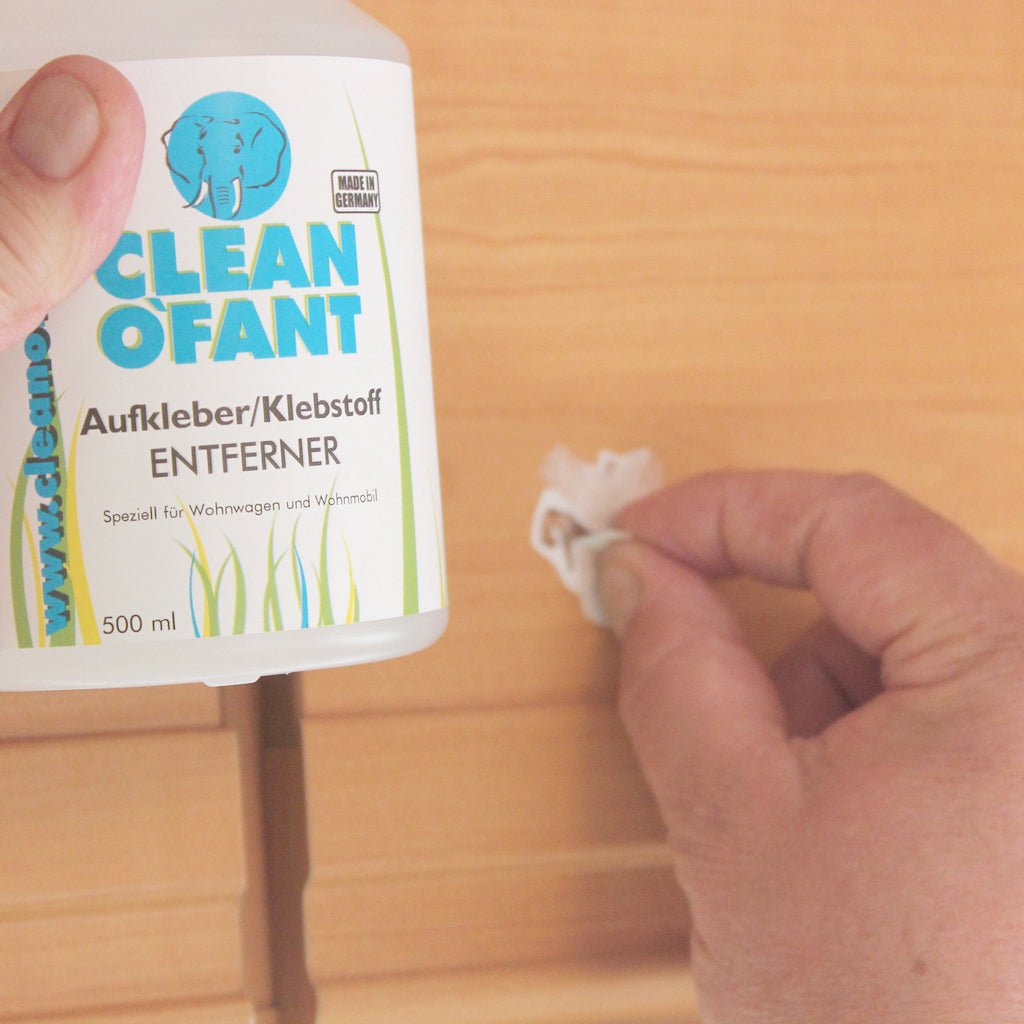 Aufkleber + Klebstoff - ENTFERNER - 500 ml - CLEANOFANT