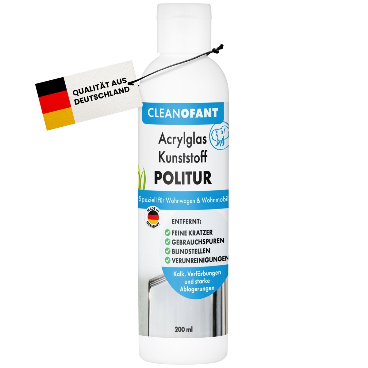 Acrylglas-Kunststoff-POLITUR & REINIGER Set - CLEANOFANT