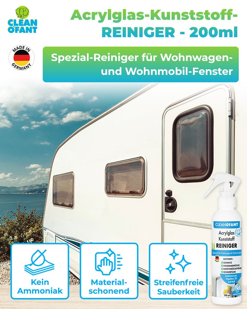Acrylglas-Kunststoff-REINIGER 200 ml - CLEANOFANT