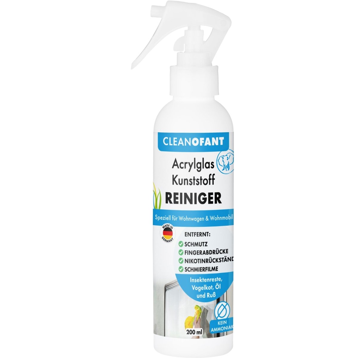 Acrylglas-Kunststoff-REINIGER 200 ml - CLEANOFANT