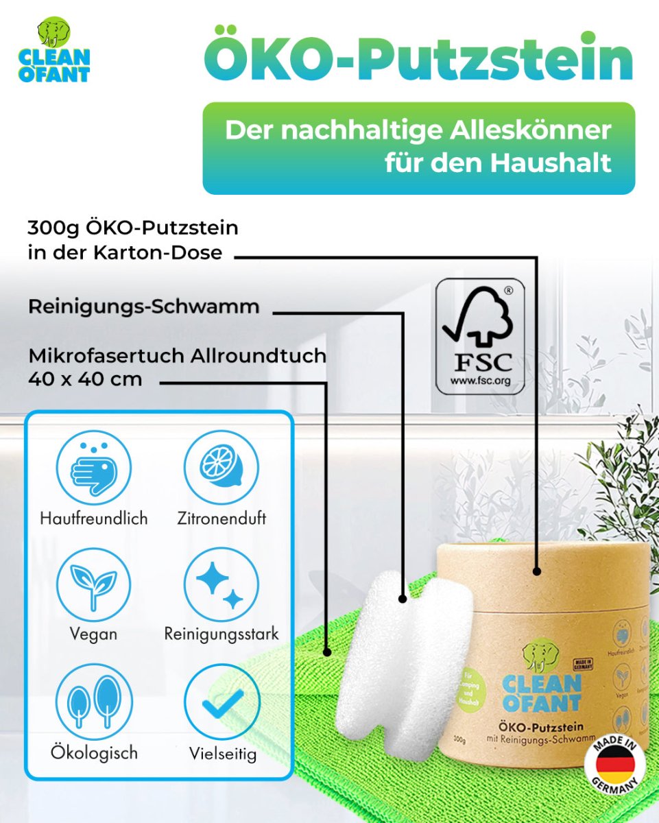 Stolz GmbH Weisser Blitz Universal Putzstein mit Schwamm 300g Polierstein 93 Put Stolz GmbH Weisser Blitz Universal Putzstein mit Schwamm 300g Polierstein 93 Put