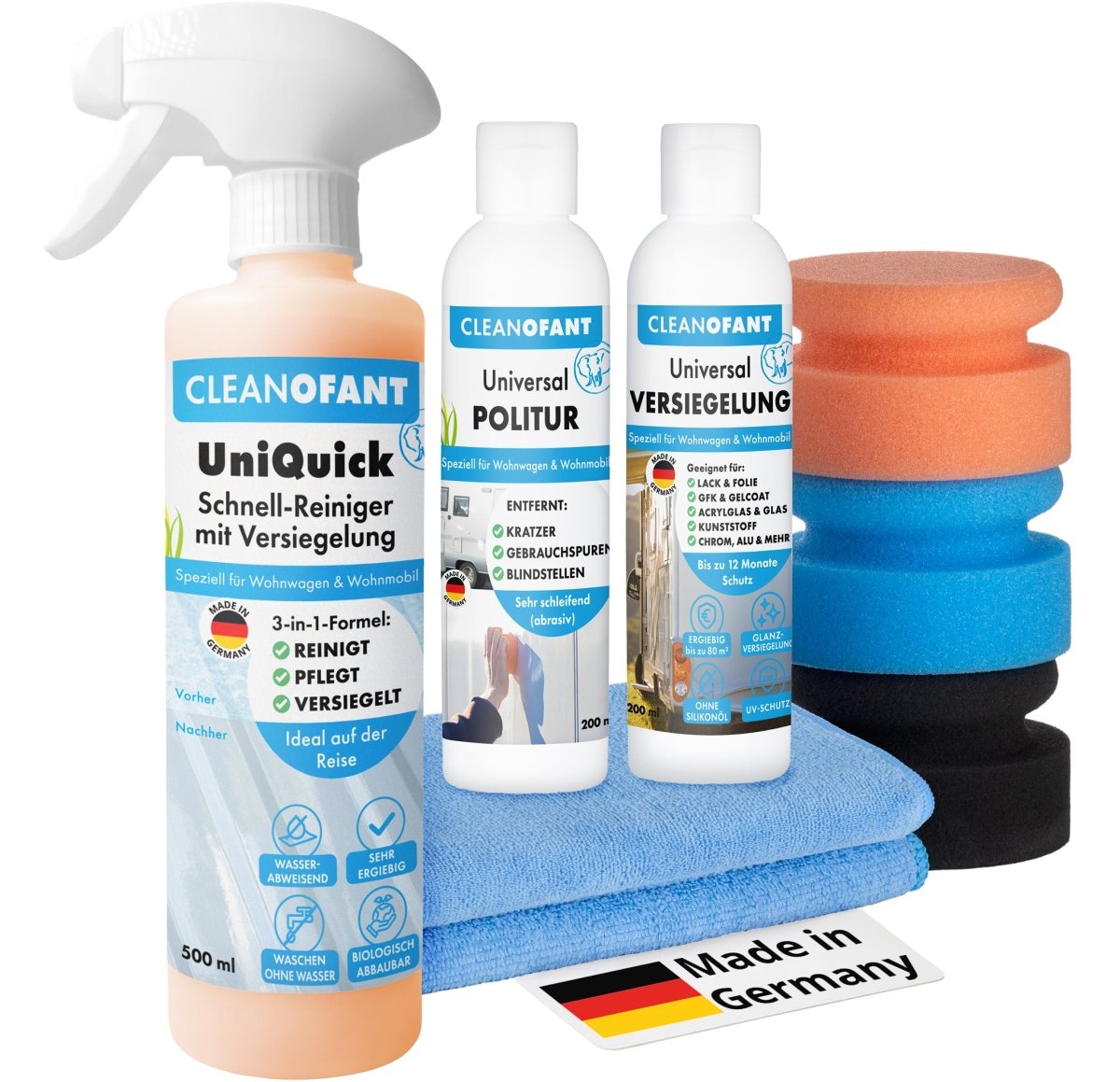 Set "Polieren und Versiegeln" - CLEANOFANT
