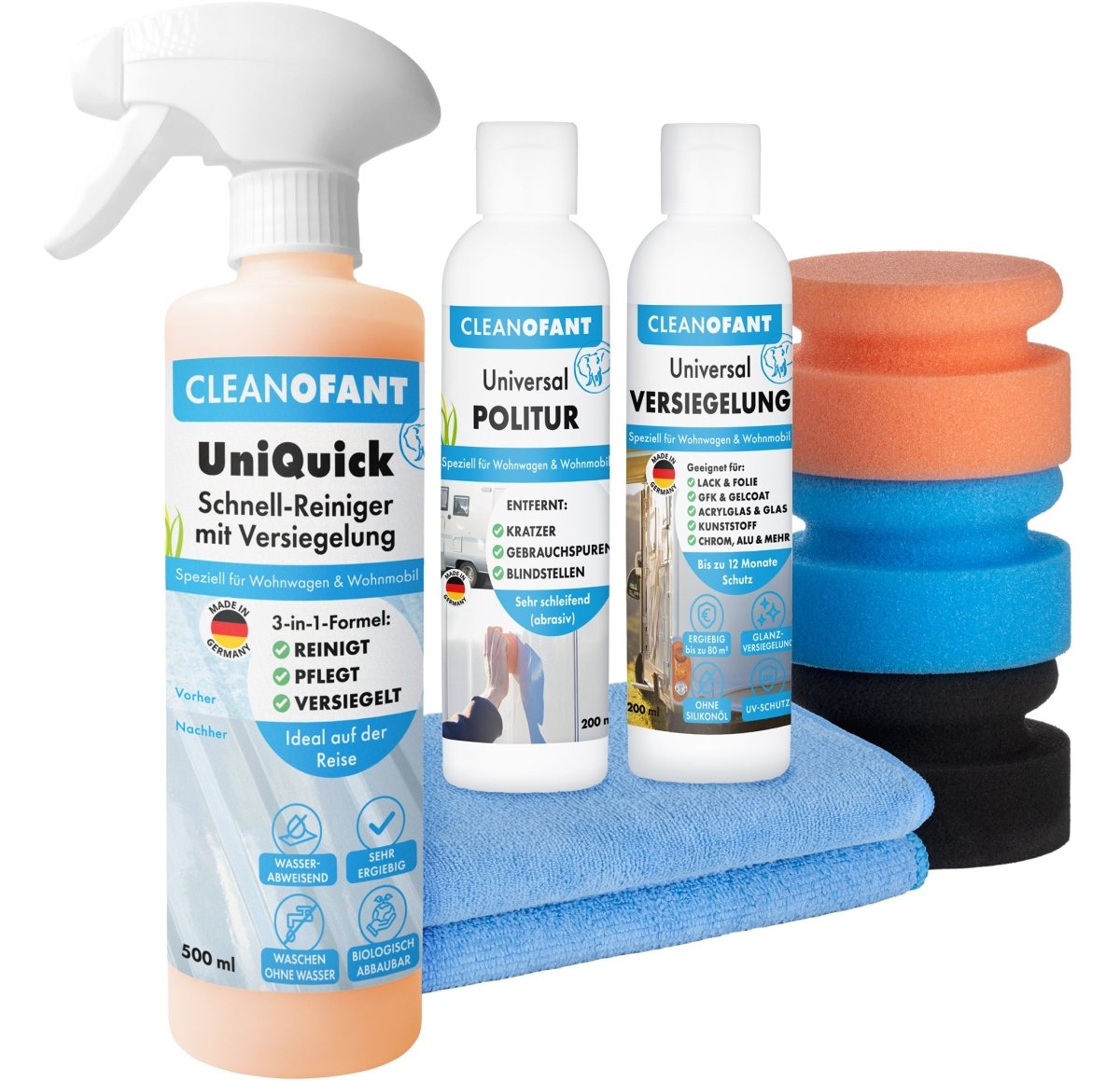 Set "Polieren und Versiegeln" - CLEANOFANT