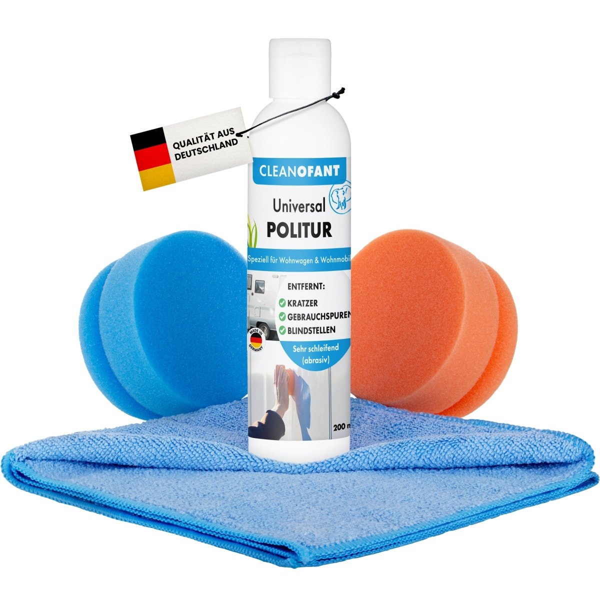 Universal-POLITUR Set (Handpolitur) - CLEANOFANT