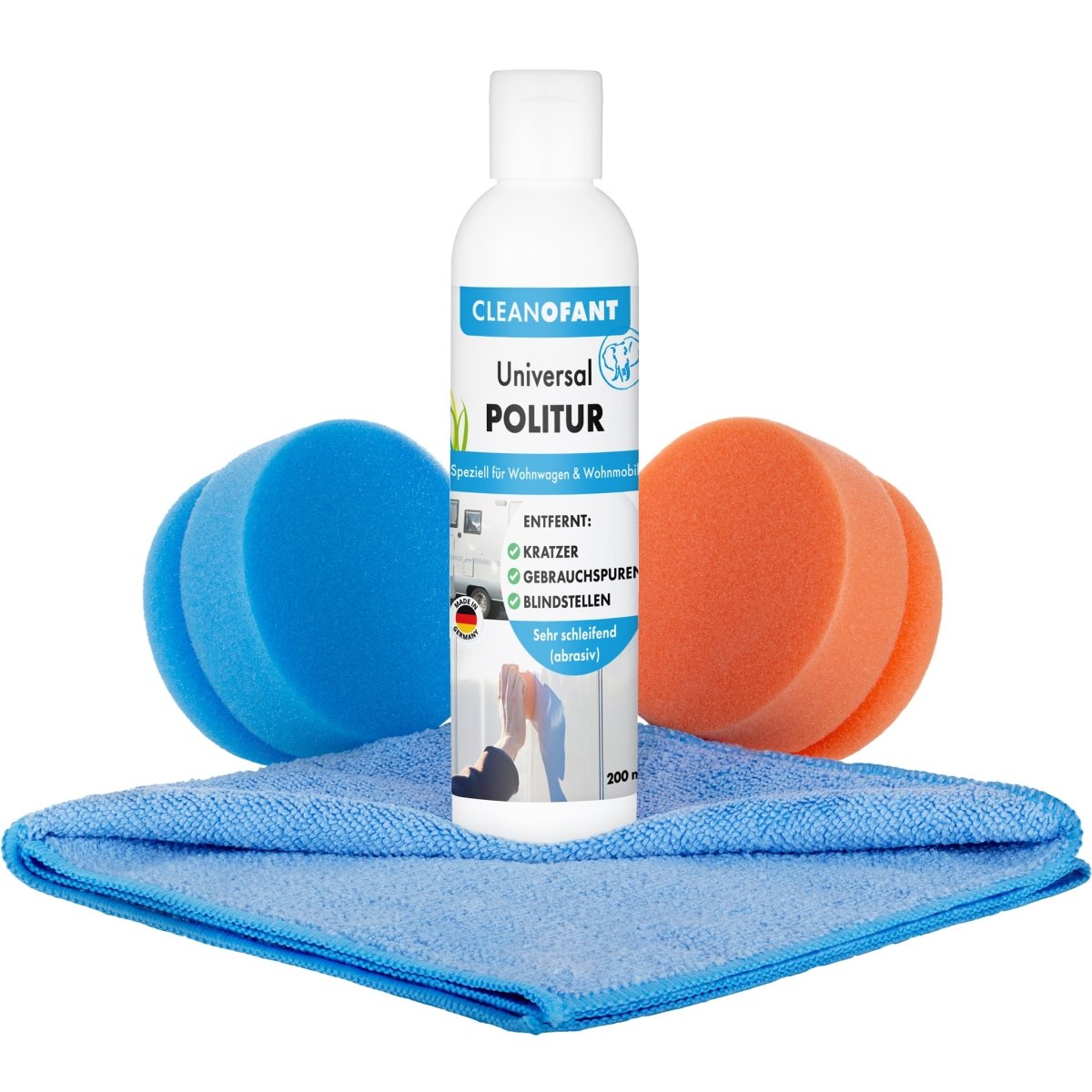 Universal-POLITUR Set (Handpolitur) - CLEANOFANT