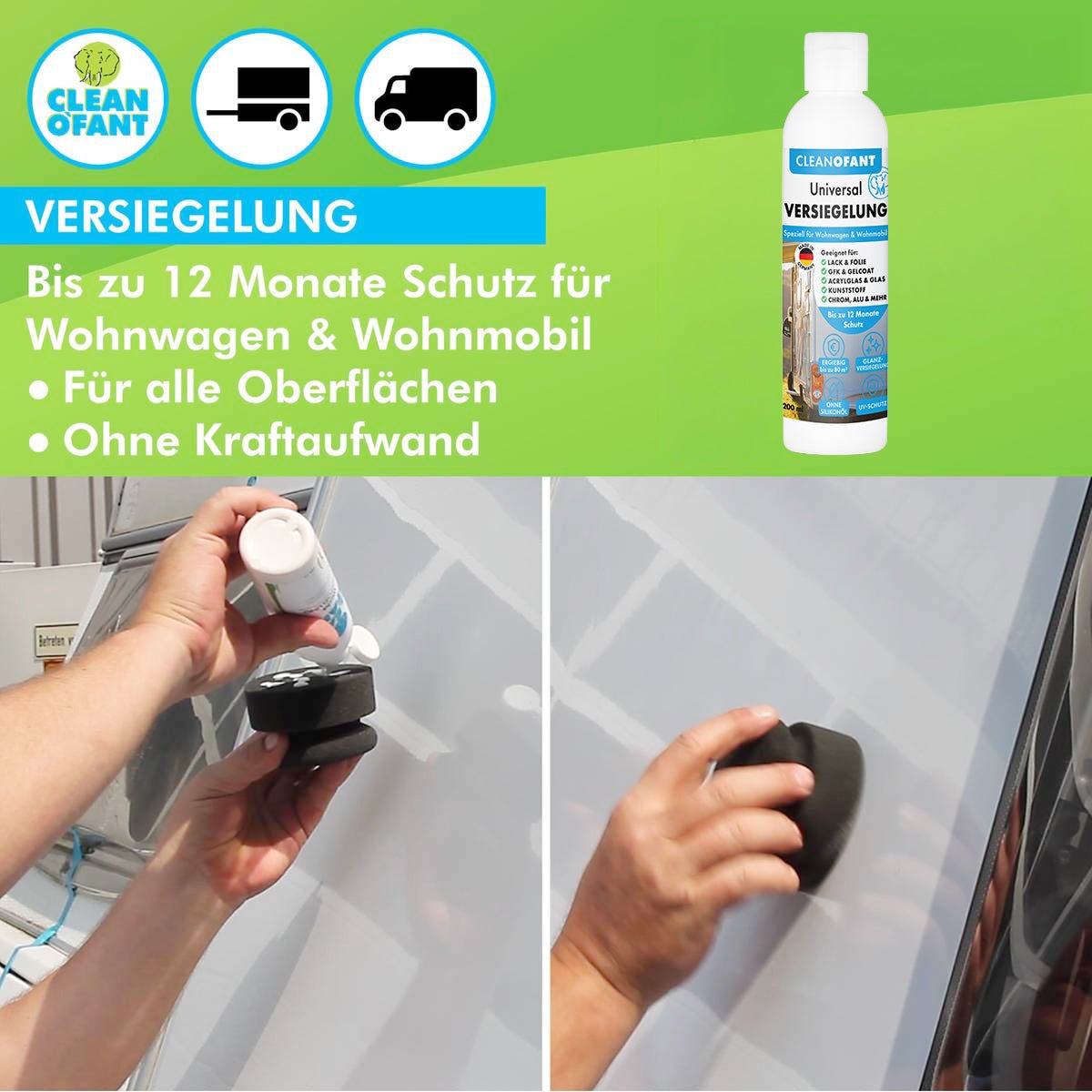 Set "Polieren und Versiegeln" - CLEANOFANT