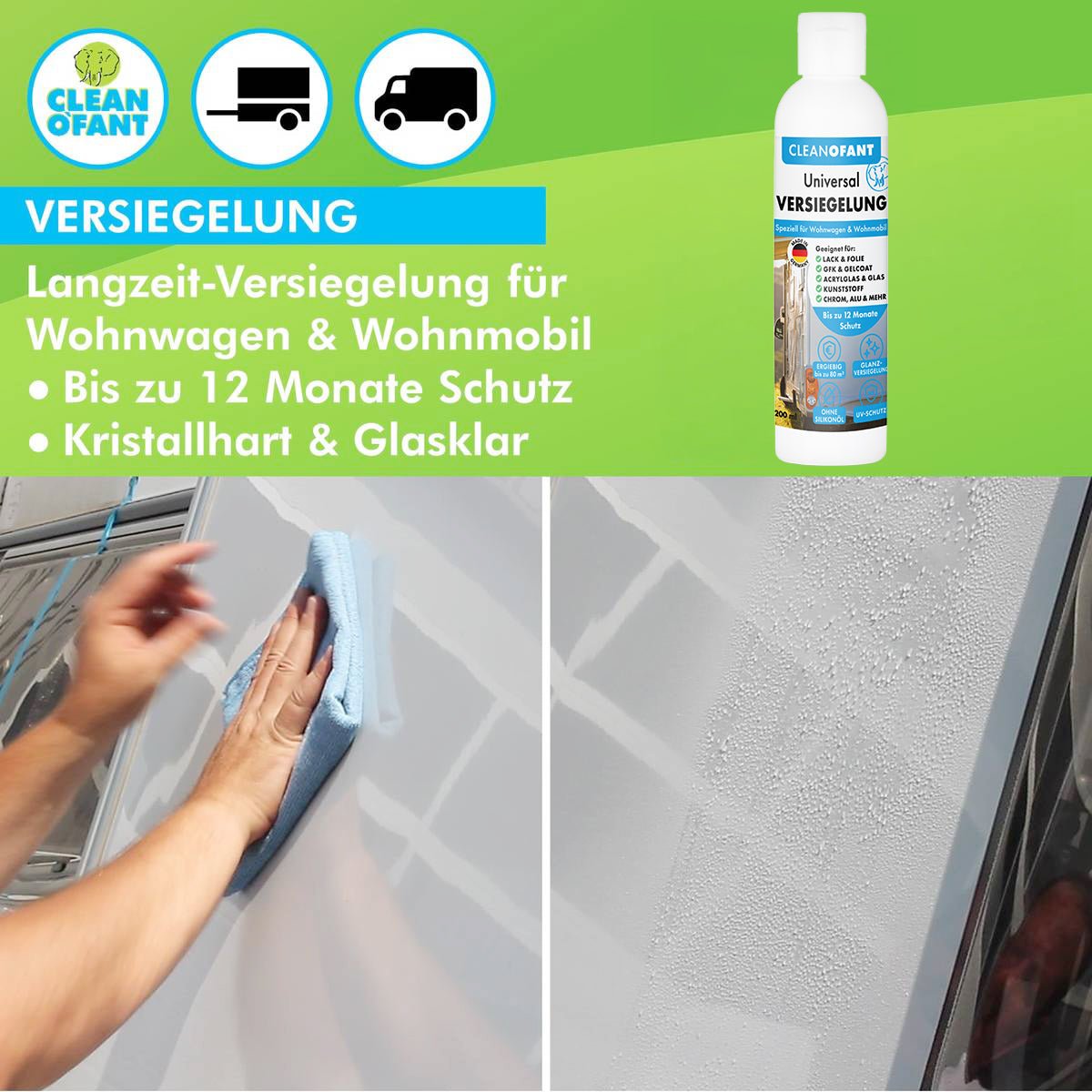Set "Polieren und Versiegeln" - CLEANOFANT