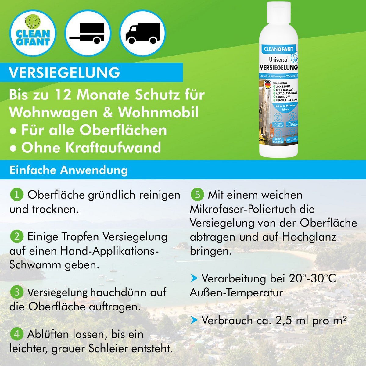 Set "Polieren und Versiegeln" - CLEANOFANT