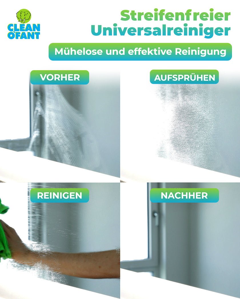 Öko - ALLZWECKREINIGER Konzentrat - 1 Liter (1:10 bis 1:100) - CLEANOFANT