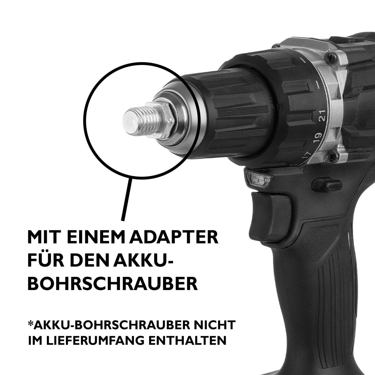 Akku - Schrauber - Bohrmaschinen - Adapter M14 für Polierteller - CLEANOFANT