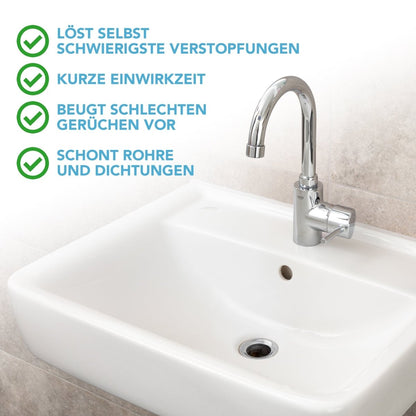 Sanitärflüssigkeit MOBILTOILETTE + Grauwasser-ZUSATZ + Abflussfrei ROHRREINIGER Set - CLEANOFANT