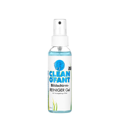 Bildschirm - REINIGER Gel 100 ml + Mikrofaser - Bildschirmreinigungstuch - CLEANOFANT