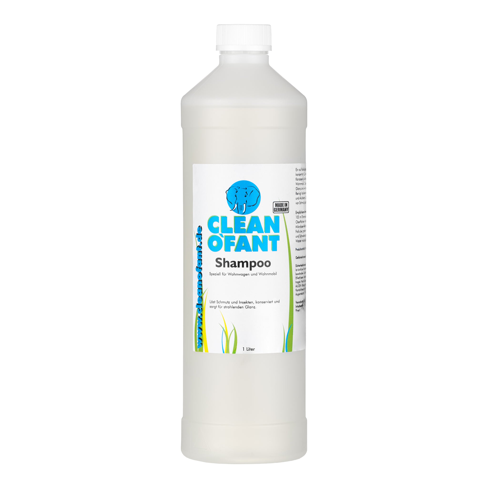 Kit de mantenimiento exterior S: suciedad fuerte - eliminación de manchas negras, insectos - lavado con sellador (caravana/casa móvil/autocaravana)
