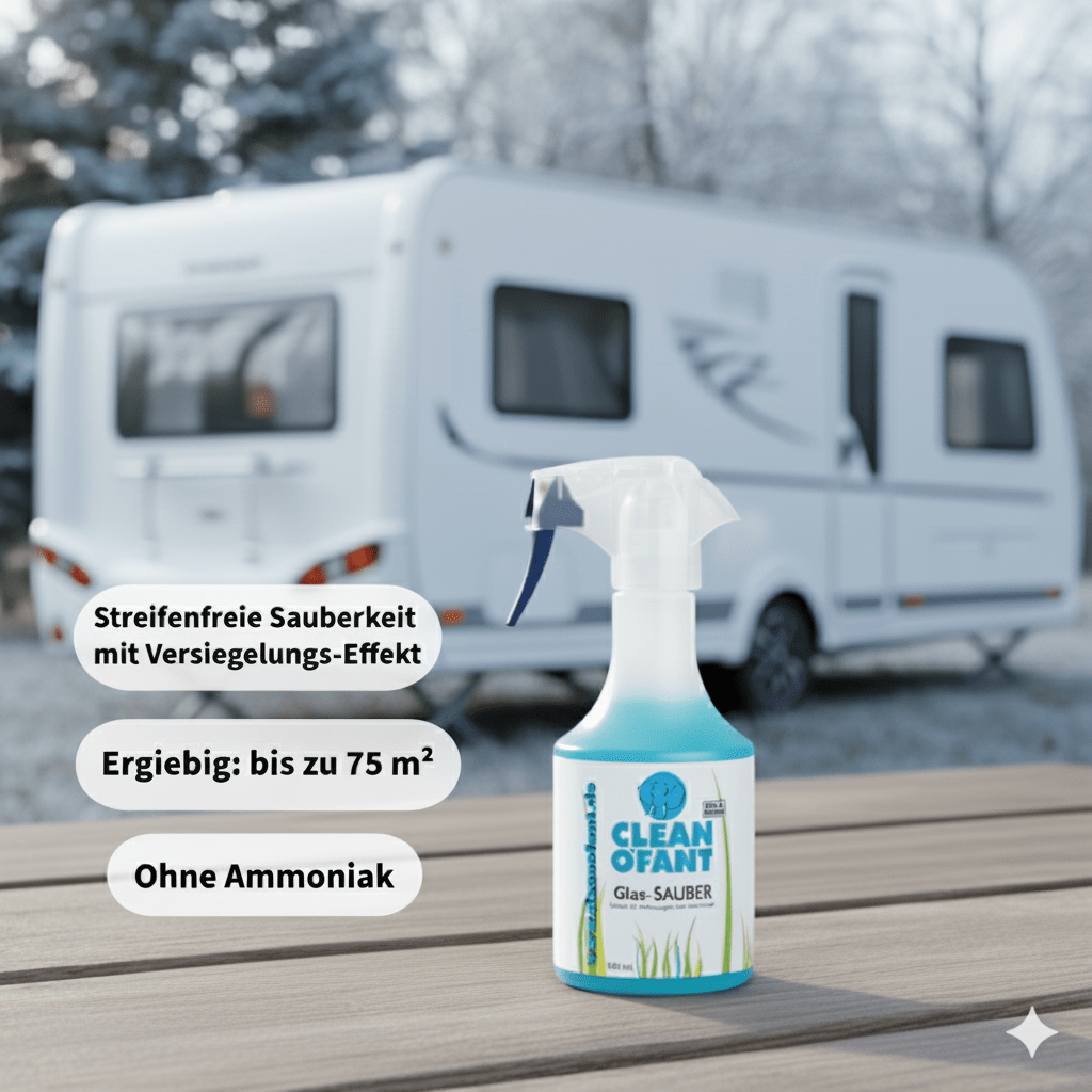 Herbst - Set – Glasreiniger & Kunststoffpflege für Wohnmobil und Wohnwagen - CLEANOFANT