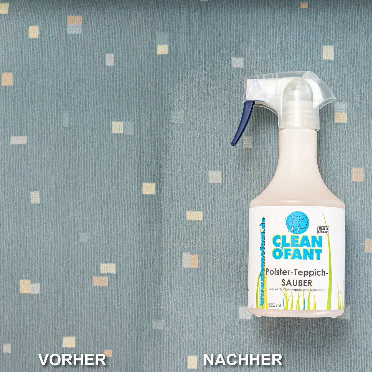 Polster-Teppich-SAUBER - 500 ml - CLEANOFANT