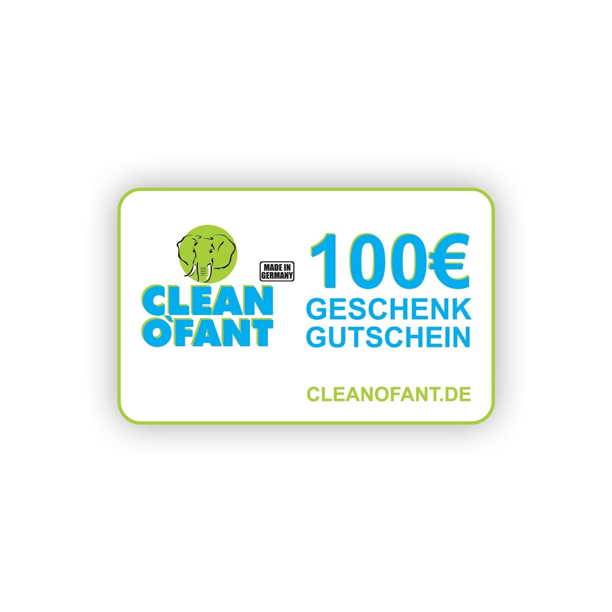 Geschenkgutschein - CLEANOFANT