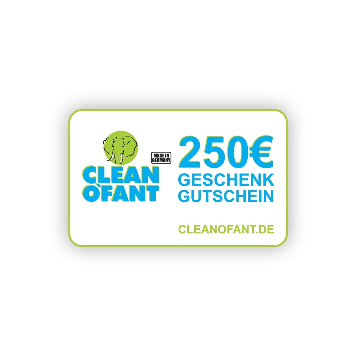 Geschenkgutschein - CLEANOFANT