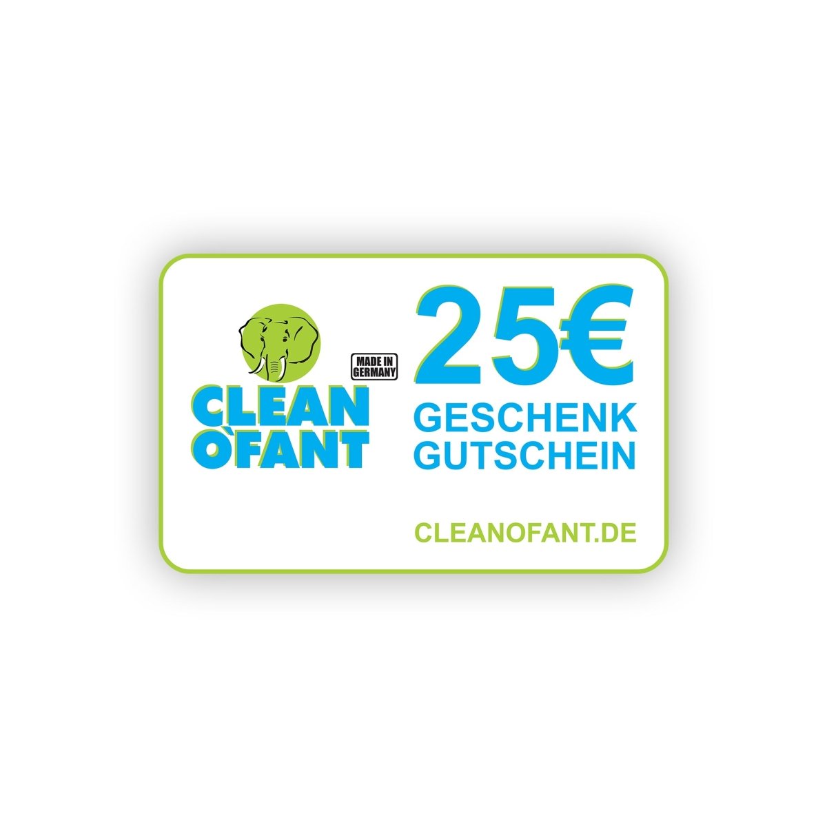 Geschenkgutschein - CLEANOFANT