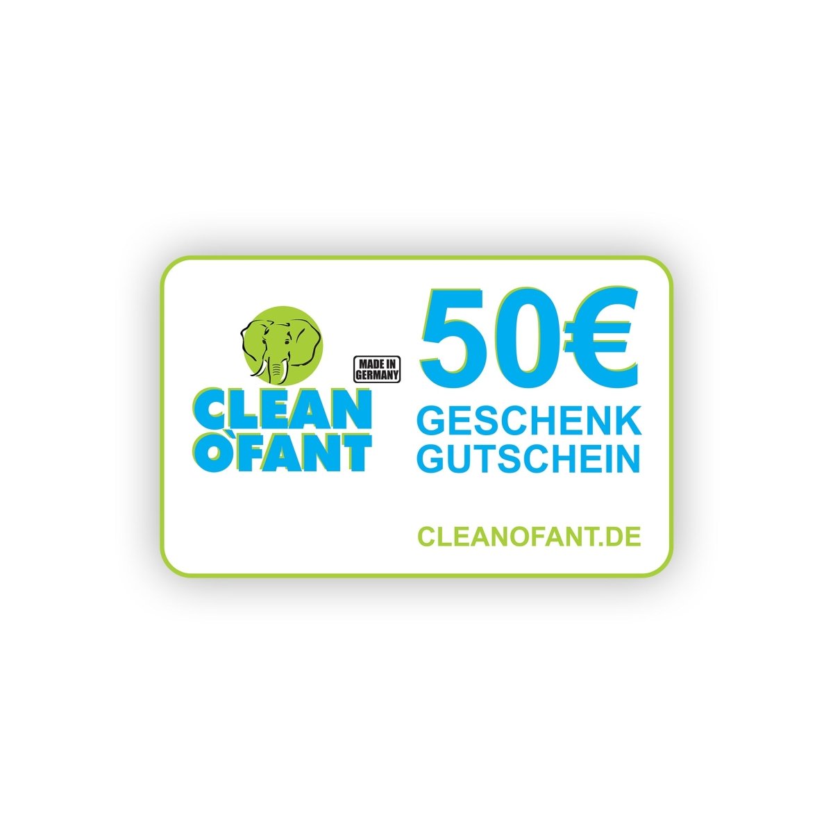 Geschenkgutschein - CLEANOFANT