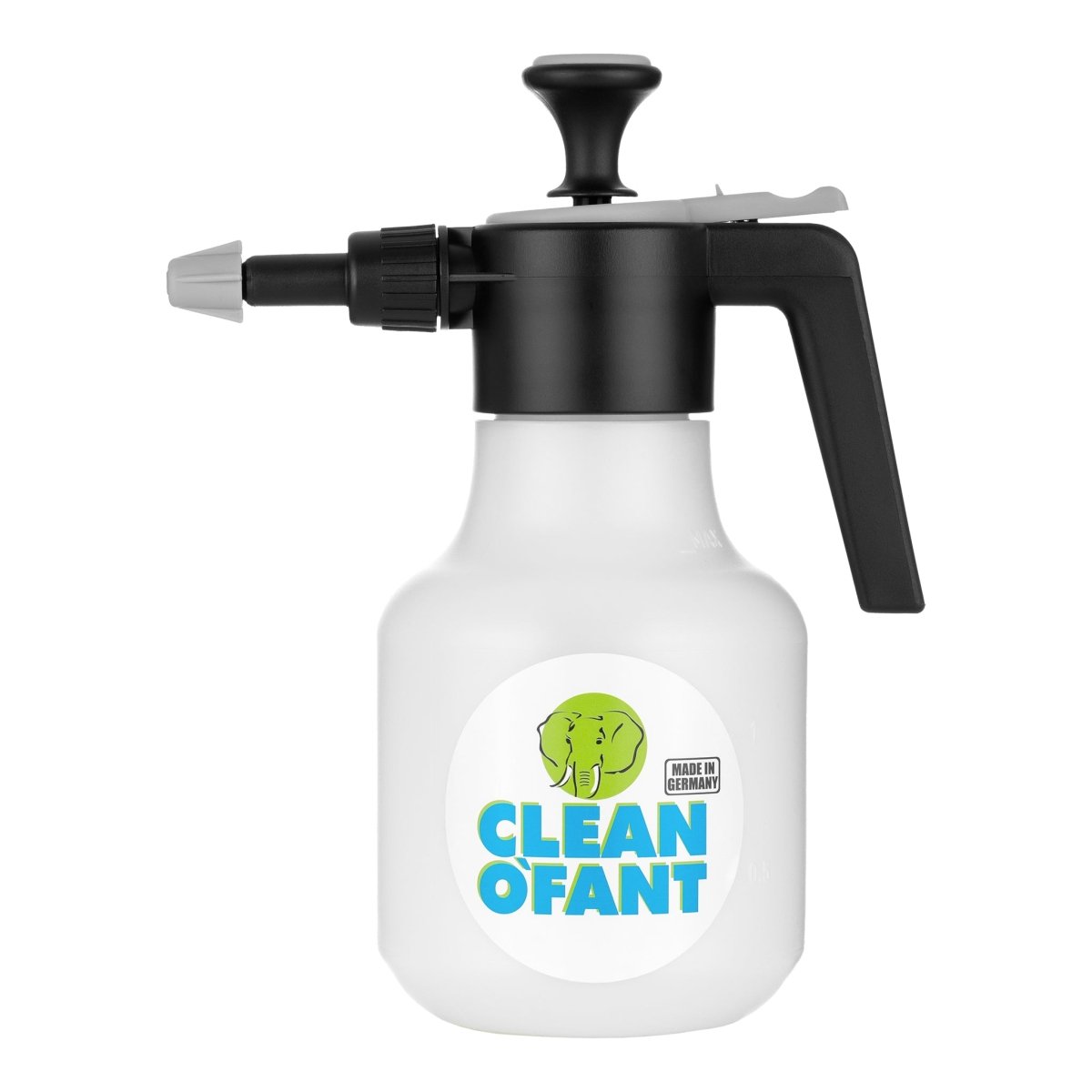 Pumpsprühflasche Profi 1,5 Liter (Drucksprüher) - Düse verstellbar - CLEANOFANT