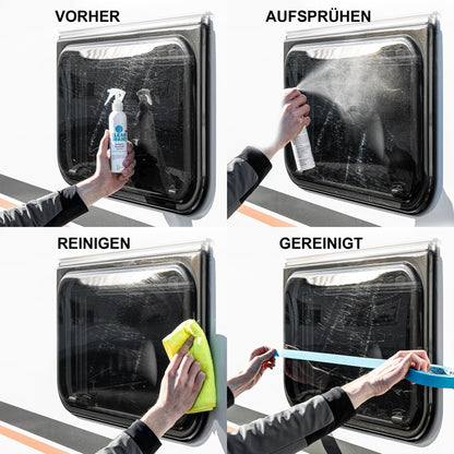 Reinigung Versiegelung & Acrylglas Politur + Reiniger Set - CLEANOFANT