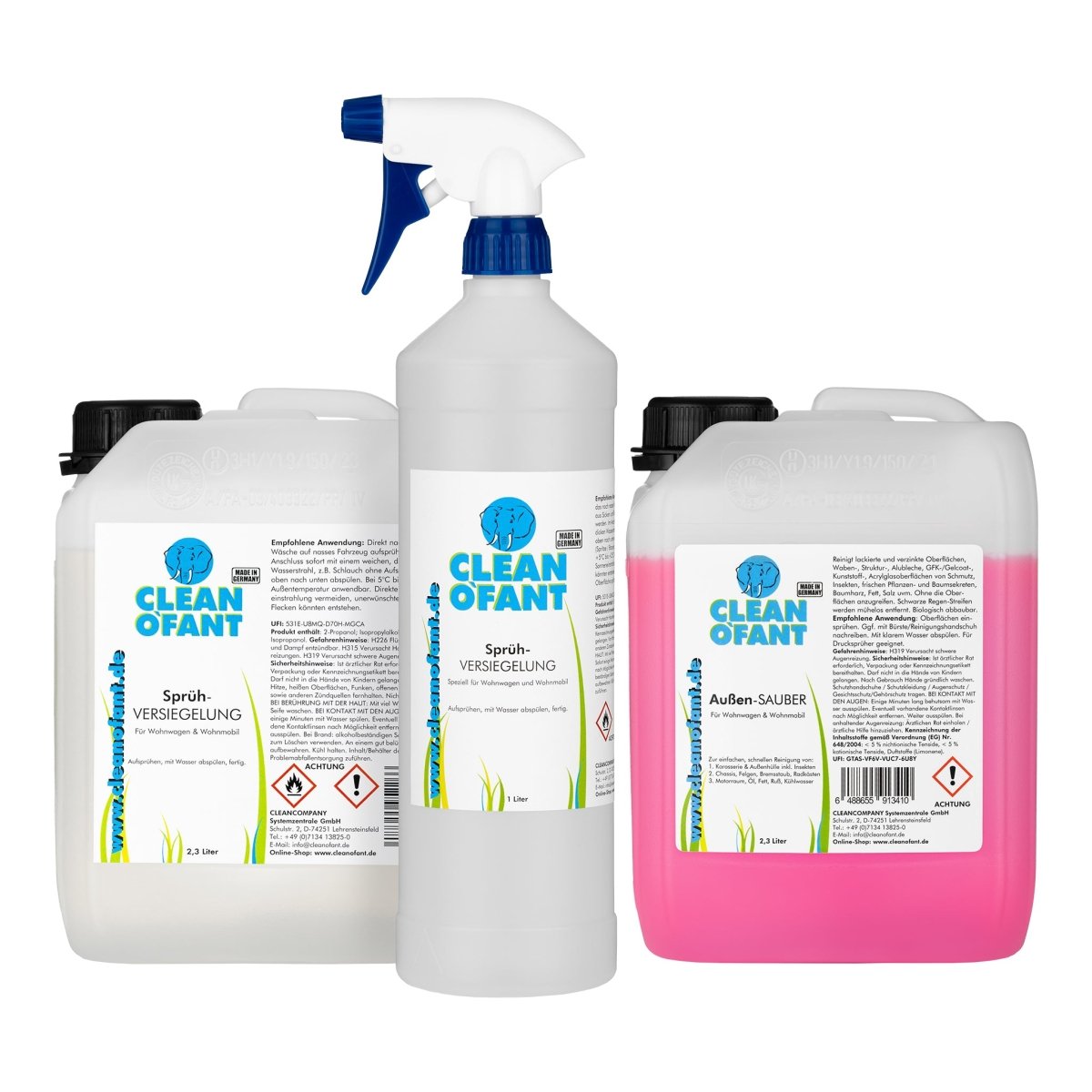 Reinigung & Versiegelungs Set - CLEANOFANT