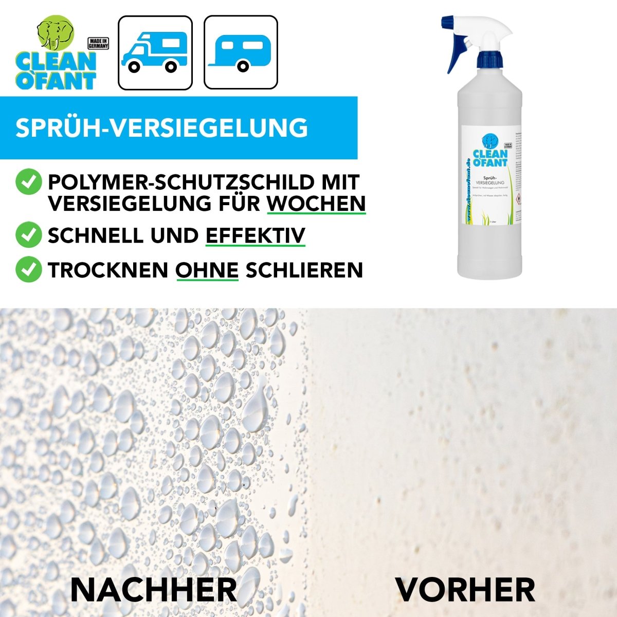 Reinigung & Versiegelungs Set - CLEANOFANT