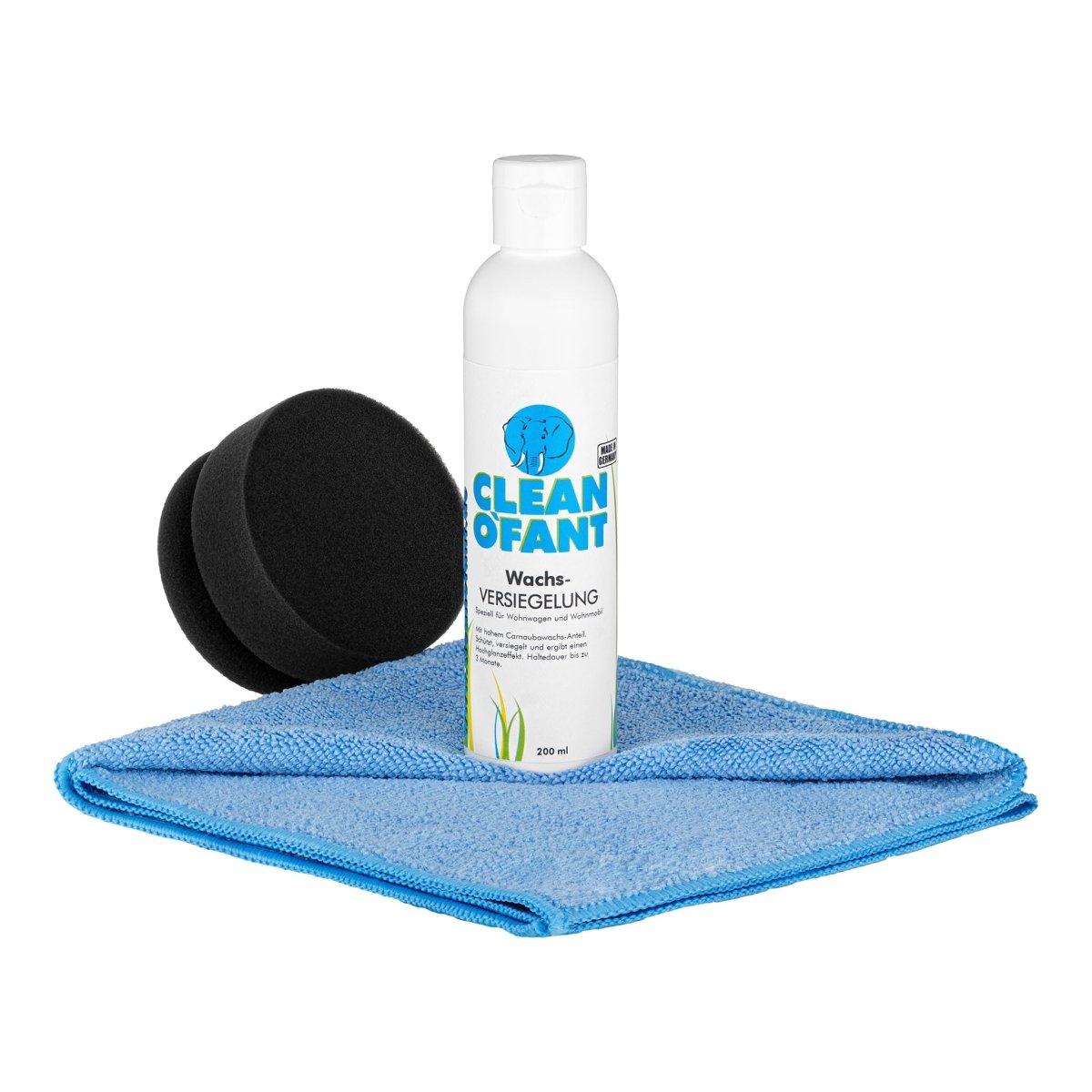 WACHS Wohnwagen-Wohnmobil-Versiegelung (Carnaubawachs) Set - CLEANOFANT